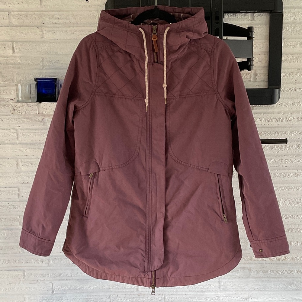 Toad&Co Women's Quilted Parka in Plum